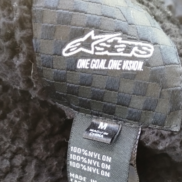 Alpinestars Jacket Fleece Lined Men's Size M - Picture 5 of 5